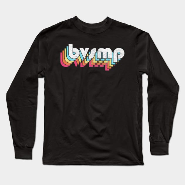 BVSMP \/\/\ 80s Hip Hop Design Long Sleeve T-Shirt by DankFutura